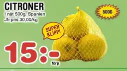 Nya Pulsen Citroner erbjuda
