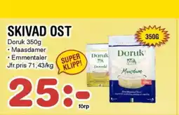 Nya Pulsen Doruk Skivad ost erbjuda