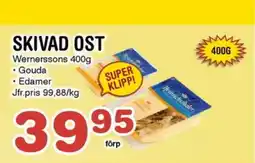 Nya Pulsen Wernerssons Skivad ost erbjuda