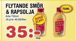 Nya Pulsen Arla Flytande smör & rapsolja erbjuda