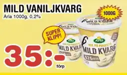 Nya Pulsen Arla Mild vaniljkvarg erbjuda