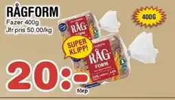 Nya Pulsen Fazer Rågform erbjuda