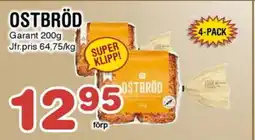 Nya Pulsen Garant Ostbröd erbjuda