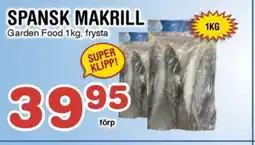 Nya Pulsen Spansk makrill erbjuda