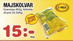 Nya Pulsen Huercasa Majskolvar erbjuda