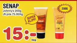 Nya Pulsen Johnny's Senap erbjuda