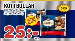 Nya Pulsen HK Köttbullar erbjuda
