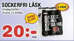 Nya Pulsen Sockerfri läsk erbjuda