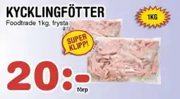 Nya Pulsen Kycklingfötter erbjuda