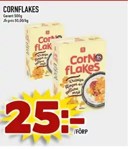 Nya Pulsen Garant Cornflakes erbjuda