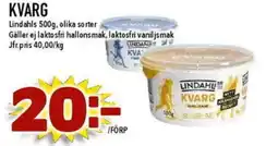 Nya Pulsen Lindahls Kvarg erbjuda