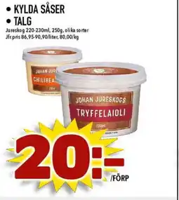 Nya Pulsen Jureskog Kylda såser • Talg erbjuda