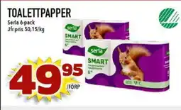 Nya Pulsen Serla Toalettpapper erbjuda
