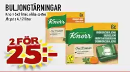 Nya Pulsen Knorr Buljongtärningar erbjuda