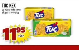 Nya Pulsen LU Tuc kex erbjuda