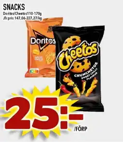 Nya Pulsen Doritos/Cheetos Snacks erbjuda