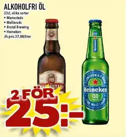 Nya Pulsen Alkoholfri öl erbjuda