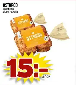 Prisma Mat Garant Ostbröd erbjuda