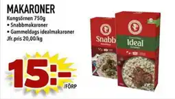 Prisma Mat Kungsörnen Makaroner erbjuda