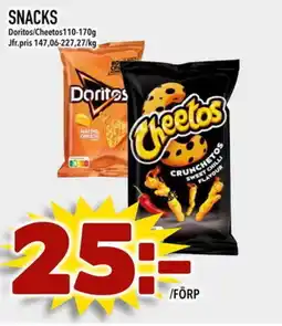 Prisma Mat Doritos/Cheetos snacks erbjuda