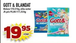 Prisma Mat Malaco Gott & blandat erbjuda