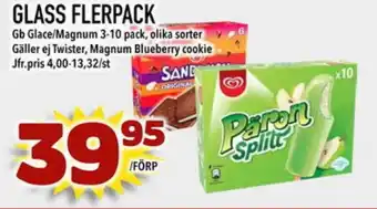 Prisma Mat Gb Glace/Magnum Glass flerpack erbjuda