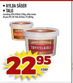Prisma Mat Jureskog Kylda såser • Talg erbjuda