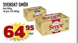 Prisma Mat Arla Svenskt smör erbjuda