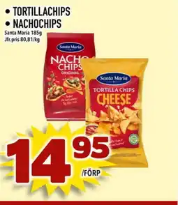 Prisma Mat Santa Maria Tortillachips • Nachochips erbjuda