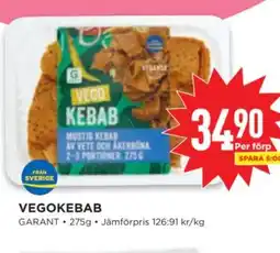 Willys Garant Vegokebab erbjuda