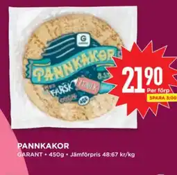 Willys Garant Pannkakor erbjuda
