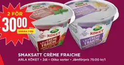 Willys Arla Smaksatt crème fraiche erbjuda
