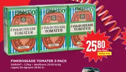 Willys Garant Finkrossade tomater erbjuda
