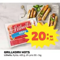 Coop Grillkorv hots erbjuda