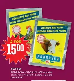 Willys Soppa erbjuda