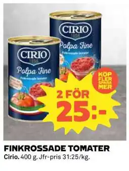 Coop FINKROSSADE TOMATER erbjuda