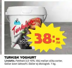 Coop TURKISK YOGHURT erbjuda