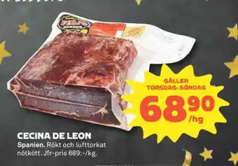 Coop CECINA DE LEON erbjuda