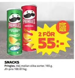 Coop Pringles erbjuda
