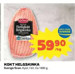 Coop Kokt Helgskinka erbjuda