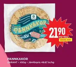 Willys PANNKAKOR, SEK 21.9 erbjuda