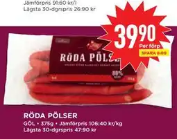 Willys RÖDA PÖLSER, SEK 39.9 erbjuda