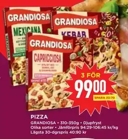 Willys PIZZA, SEK 99 erbjuda
