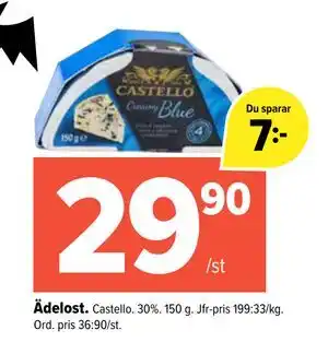 Coop Extra Ädelost., SEK 29.9 erbjuda