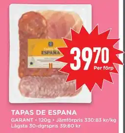 Willys TAPAS DE ESPANA, SEK 39.7 erbjuda