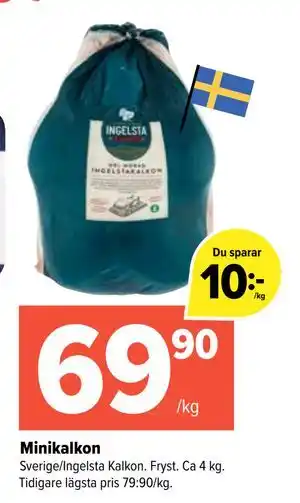 Coop Extra Minikalkon, SEK 69.9 erbjuda