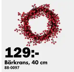 Biltema Bärkrans, 40 cm, SEK 129 erbjuda