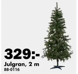 Biltema Julgran, 2 m, SEK 329 erbjuda