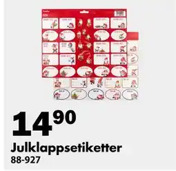Biltema Julklappsetiketter, SEK 14.9 erbjuda