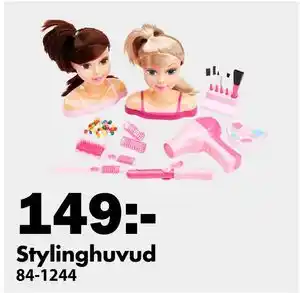 Biltema Stylinghuvud, SEK 149 erbjuda